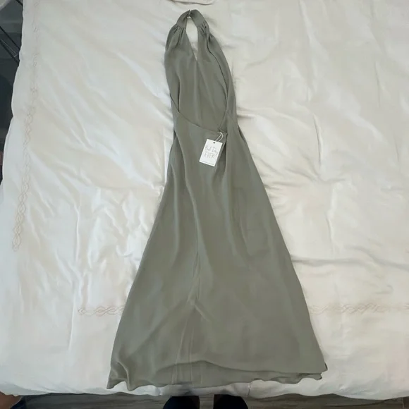 Show Me Your MuMu Jasmine Halter Midi Dress - Picture 3 of 3